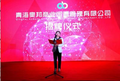 青海奧邦商業(yè)運營管理正式掛牌 數(shù)字文化創(chuàng)意內(nèi)容應(yīng)用服務(wù)亮相